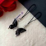 آویز گوشی پروانه ای مدل دوستی بندینه