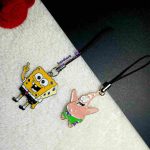 آویز گوشی مدل باب اسفنجی و پاتریک،بندینه